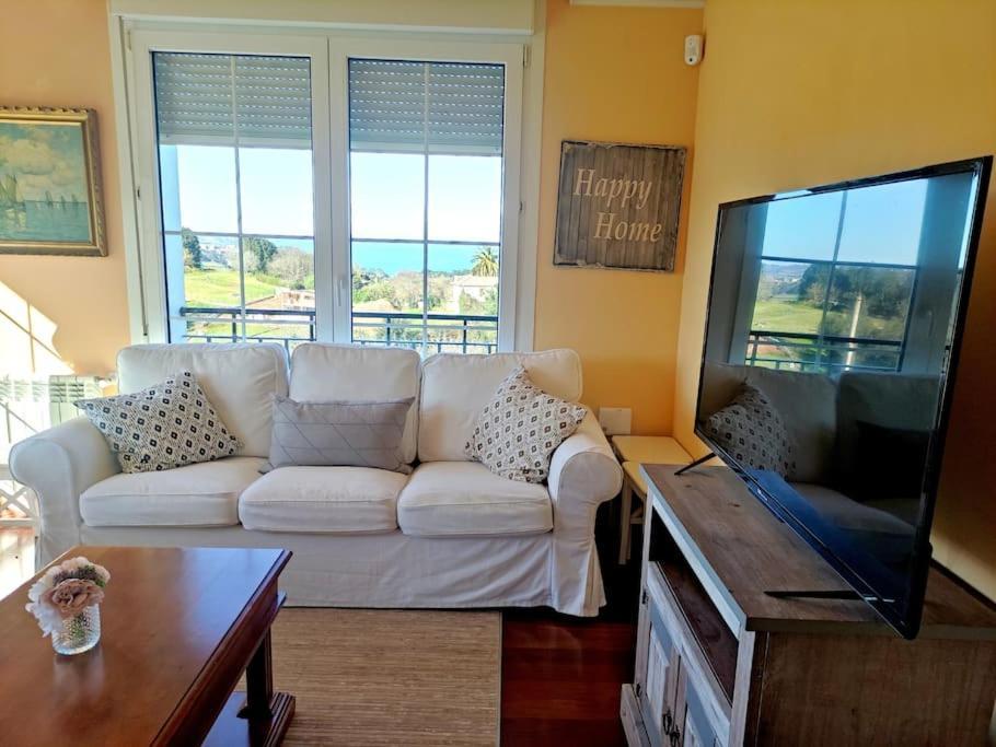 Chalet Con Magnificas Vistas Al Mar Perlora Bagian luar foto